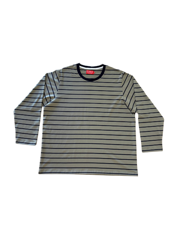 Tides Stripe L/S Tee - Olive