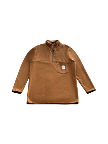 Highline 1/4 Zip Fleece - Brown