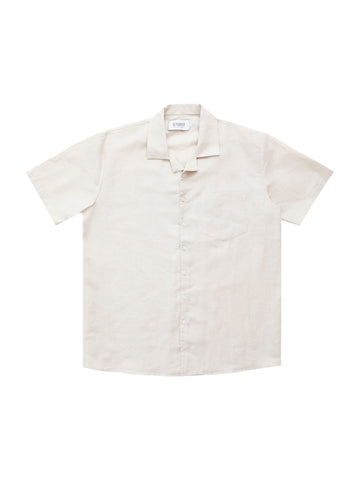 Oat Linen S/S Forster Shirt